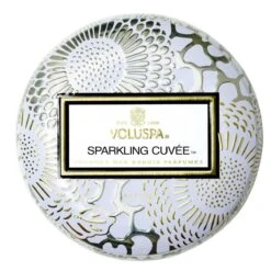 Voluspa - Sparkling Cuvée Travel Tin Candle -Voluspa Sales Store 0806644721291 1
