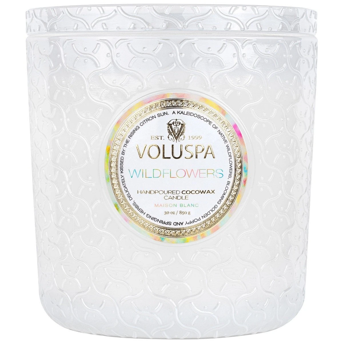 Voluspa - Wildflowers Luxe Candle 1 Voluspa - Wildflowers Luxe Candle