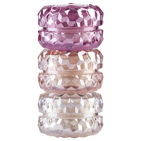 Voluspa - Roses Macaron 3 Candle Gift Set 2 Voluspa - Roses Macaron 3 Candle Gift Set - Image 2