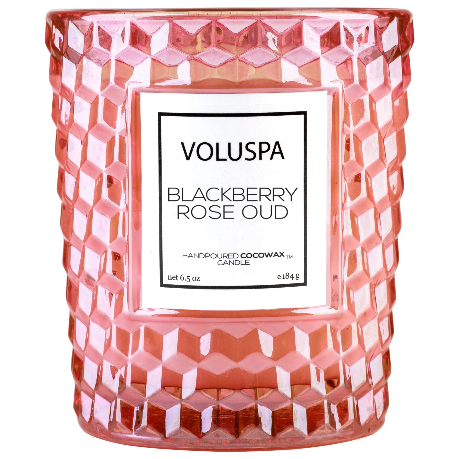 Voluspa Blackberry Rose Oud - Classic Candle 2 Voluspa Blackberry Rose Oud - Classic Candle - Image 2