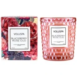 Voluspa Blackberry Rose Oud - Classic Candle