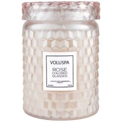 Voluspa Rose Colored Glasses - Large Jar Candle