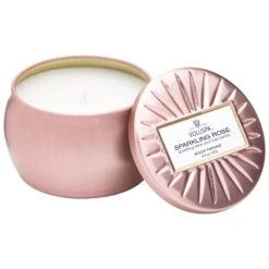 Voluspa Sparkling Rose - Mini Tin Candle