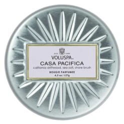 Voluspa Casa Pacifica - Mini Tin Candle 6 Voluspa Casa Pacifica - Mini Tin Candle -Voluspa Sales Store 6827 1