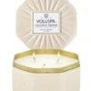 Voluspa - Coconut Papaya Octagon Tin Candle