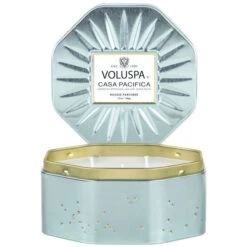 Voluspa - Casa Pacifica Octagon Tin Candle