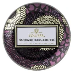 Voluspa Santiago Huckleberry - Mini Tin Candle -Voluspa Sales Store 7212 1