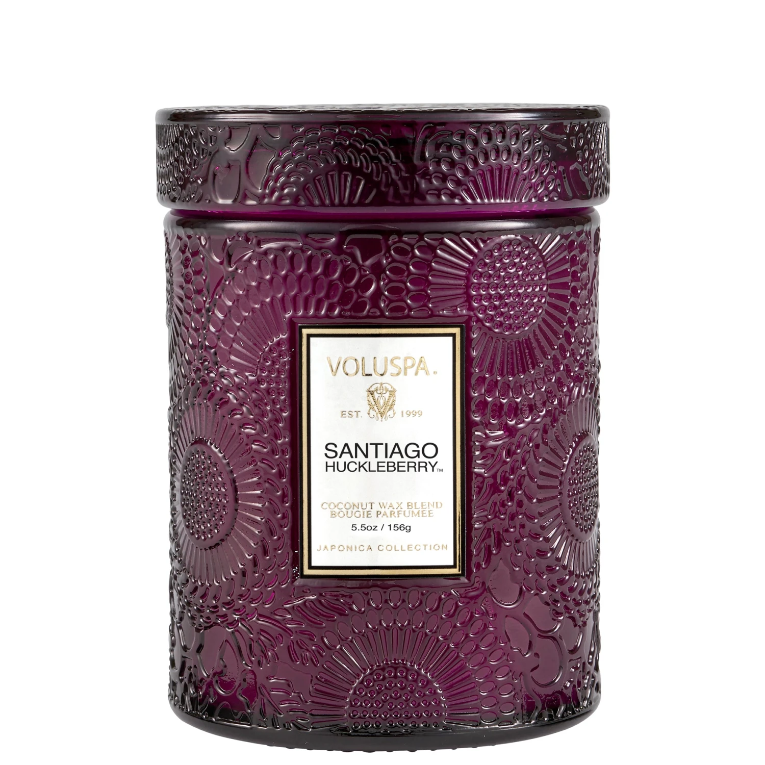 Voluspa Santiago Huckleberry - Small Jar Candle 1 Voluspa Santiago Huckleberry - Small Jar Candle