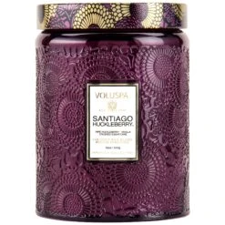 Voluspa Santiago Huckleberry - Large Jar Candle -Voluspa Sales Store 7232 1 1