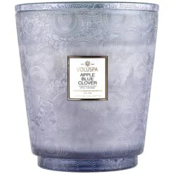 Voluspa Apple Blue Clover - 5 Wick Hearth Candle