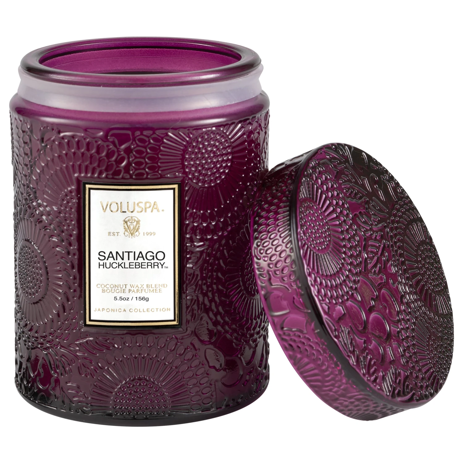 Voluspa Santiago Huckleberry - Small Jar Candle 3 Voluspa Santiago Huckleberry - Small Jar Candle - Image 3