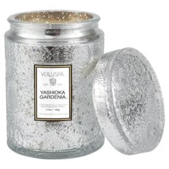 Voluspa Yashioka Gardenia - Small Jar Candle -Voluspa Sales Store 7355 2 REV