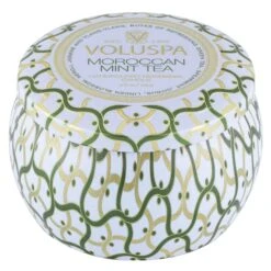 Voluspa Moroccan Mint Tea - Mini Tin Candle -Voluspa Sales Store 8114 1