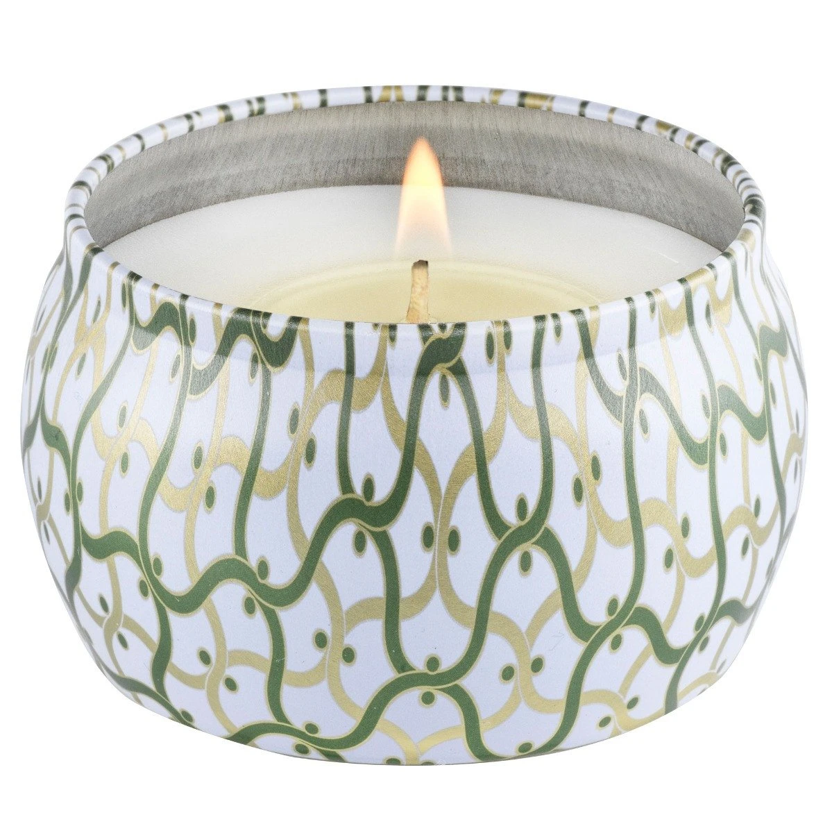 Voluspa - Moroccan Mint Tea Mini Tin Candle 2 Voluspa - Moroccan Mint Tea Mini Tin Candle - Image 2