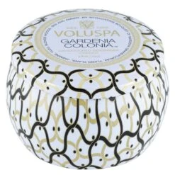Voluspa - Gardenia Colonia Mini Tin Candle -Voluspa Sales Store 8115 1