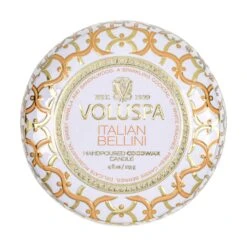 Voluspa Italian Bellini - Mini Tin Candle 13 Voluspa Italian Bellini - Mini Tin Candle -Voluspa Sales Store 8116 2