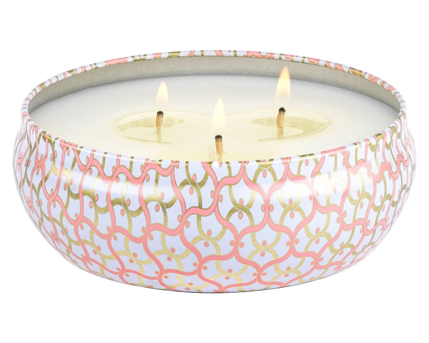 Voluspa - Saijo Persimmon 3 Wick Tin Candle 2 Voluspa - Saijo Persimmon 3 Wick Tin Candle - Image 2