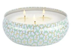 Voluspa Laguna - 3 Wick Tin Candle -Voluspa Sales Store 8123 3 1