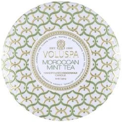 Voluspa - Moroccan Mint Tea 3 Wick Tin Candle -Voluspa Sales Store 8124 1 1200x