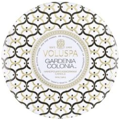Voluspa - Gardenia Colonia 3 Wick Tin Candle -Voluspa Sales Store 8125 1 1200x