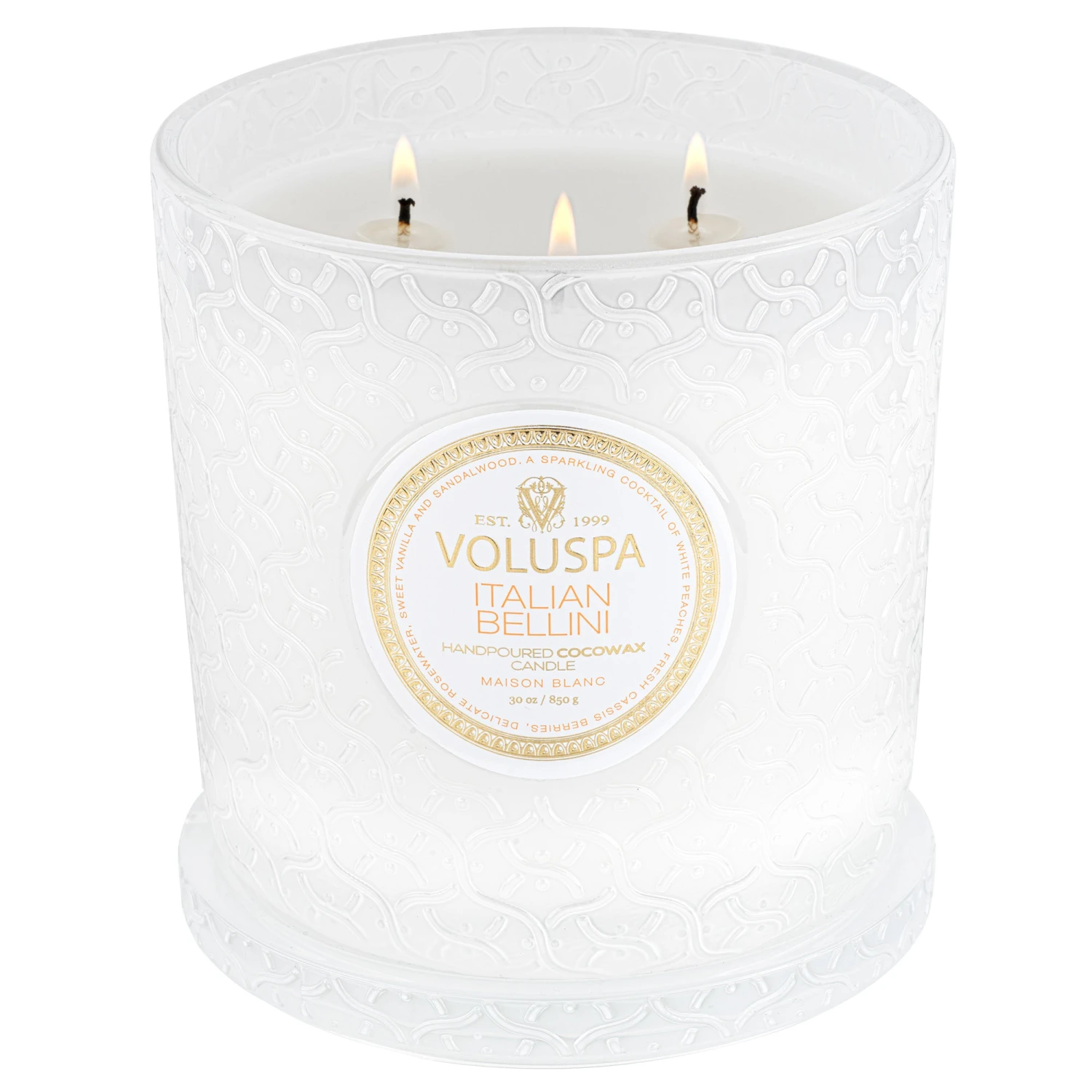 Voluspa Italian Bellini - Luxe Candle 2 Voluspa Italian Bellini - Luxe Candle - Image 2
