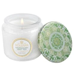 Voluspa Moroccan Mint Tea - Petite Jar Candle