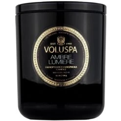 Voluspa - Ambre Lumiere Candle -Voluspa Sales Store 8202 1 1200x