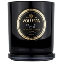 Voluspa Suede Noir - Classic Candle -Voluspa Sales Store 8203 4