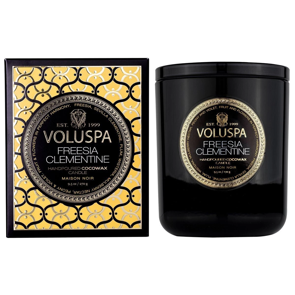 Voluspa - Freesia Clementine Candle 1 Voluspa - Freesia Clementine Candle