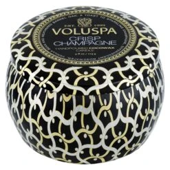 Voluspa Crisp Champagne - Mini Tin Candle -Voluspa Sales Store 8211 1