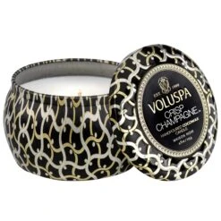 Voluspa Crisp Champagne - Mini Tin Candle -Voluspa Sales Store 8211 1 1