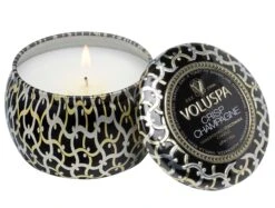 Voluspa Crisp Champagne - Mini Tin Candle