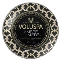 Voluspa Ambre Lumiere - Mini Tin Candle 11 Voluspa Ambre Lumiere - Mini Tin Candle -Voluspa Sales Store 8212 1 4fe4fc55 820f 456a 9a2b eb0adf494060