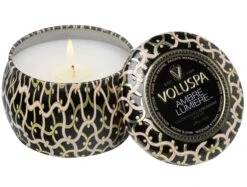 Voluspa Ambre Lumiere - Mini Tin Candle