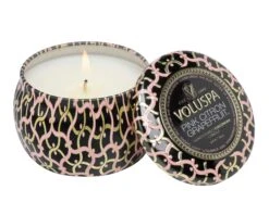 Voluspa Pink Citron Grapefruit - Mini Tin Candle