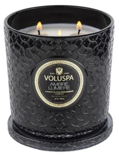 Voluspa - Ambre Lumiere Luxe Candle