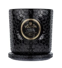 Voluspa - Ambre Lumiere Luxe Candle -Voluspa Sales Store 8232 3