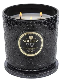 Voluspa - Suede Noir Luxe Candle