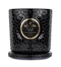 Voluspa Suede Noir - Luxe Candle -Voluspa Sales Store 8233 3 1