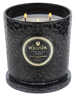 Voluspa - French Linen Luxe Candle