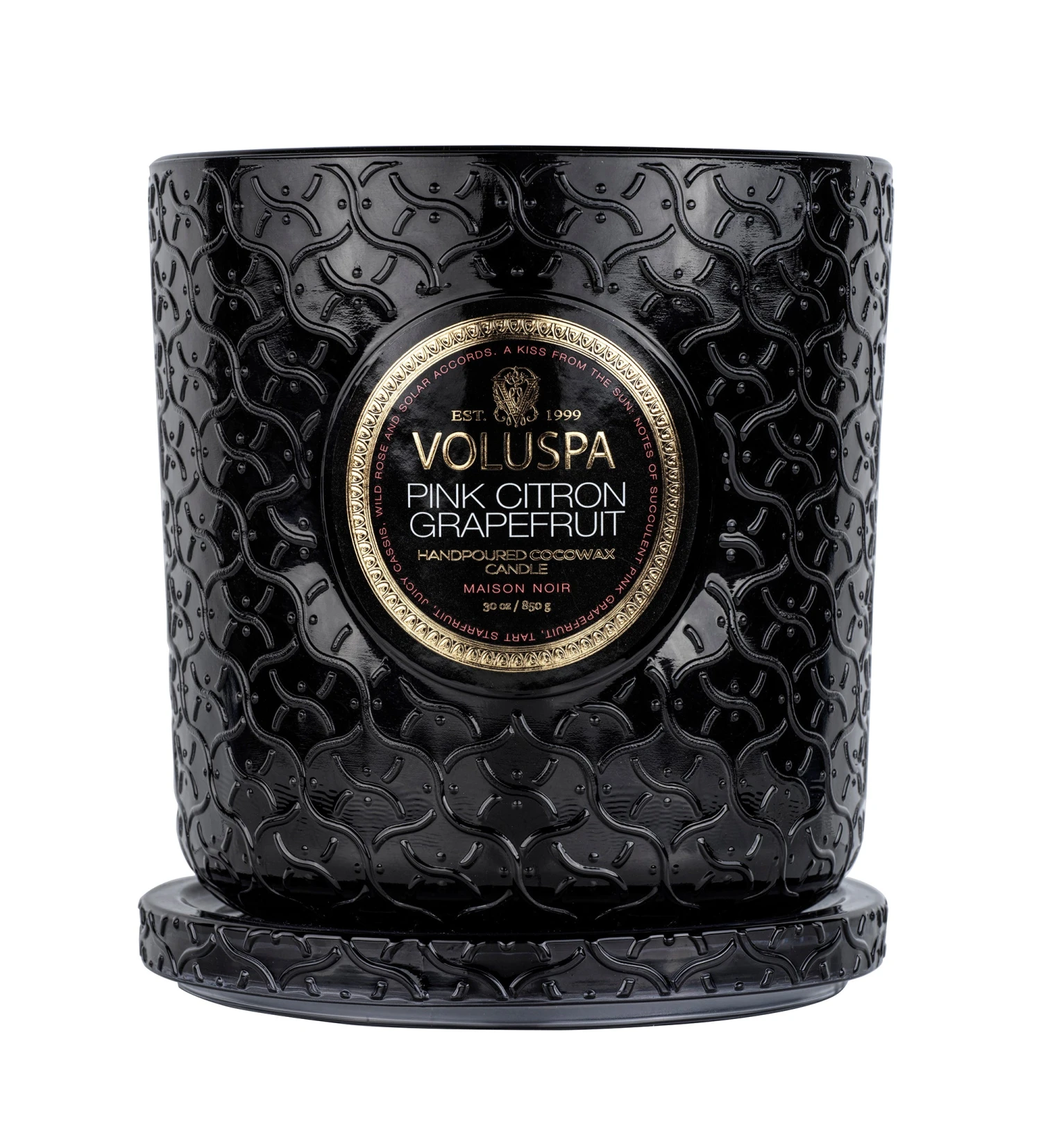 Voluspa Pink Citron Grapefruit - Luxe Candle 4 Voluspa Pink Citron Grapefruit - Luxe Candle - Image 4