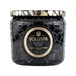 Voluspa Suede Noir - Petite Jar Candle -Voluspa Sales Store 8243 1
