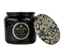 Voluspa - Suede Noir Petite Jar Candle 6 Voluspa - Suede Noir Petite Jar Candle -Voluspa Sales Store 8243 4