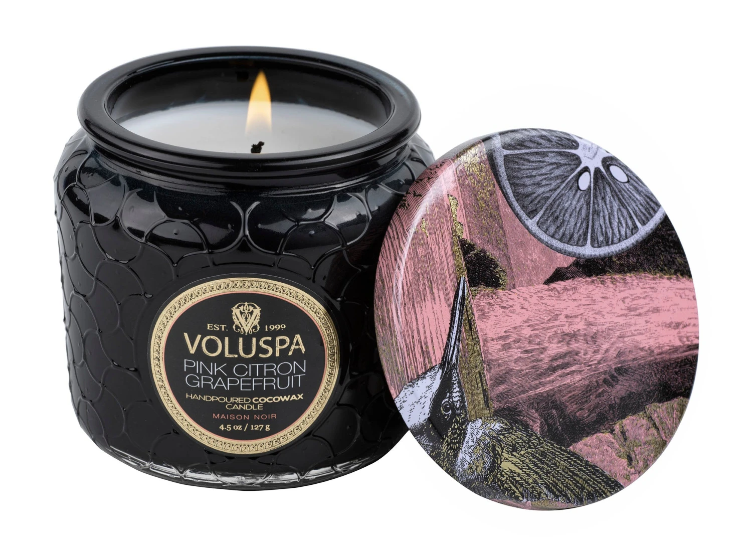 Voluspa Pink Citron Grapefruit - Petite Jar Candle 1 Voluspa Pink Citron Grapefruit - Petite Jar Candle