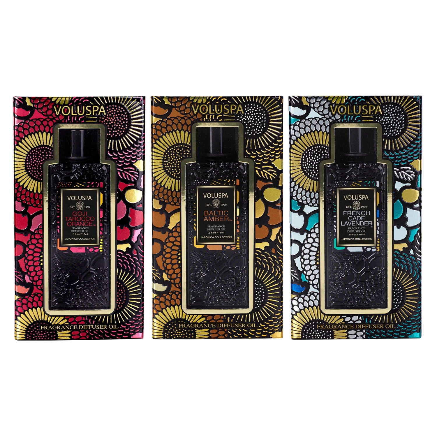 Voluspa Best Sellers - Ultrasonic Diffuser Fragrance Oil Bundle 1 Voluspa Best Sellers - Ultrasonic Diffuser Fragrance Oil Bundle