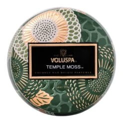 Voluspa Temple Moss - Mini Tin Candle 10 Voluspa Temple Moss - Mini Tin Candle -Voluspa Sales Store F23 PR 72135 002 1