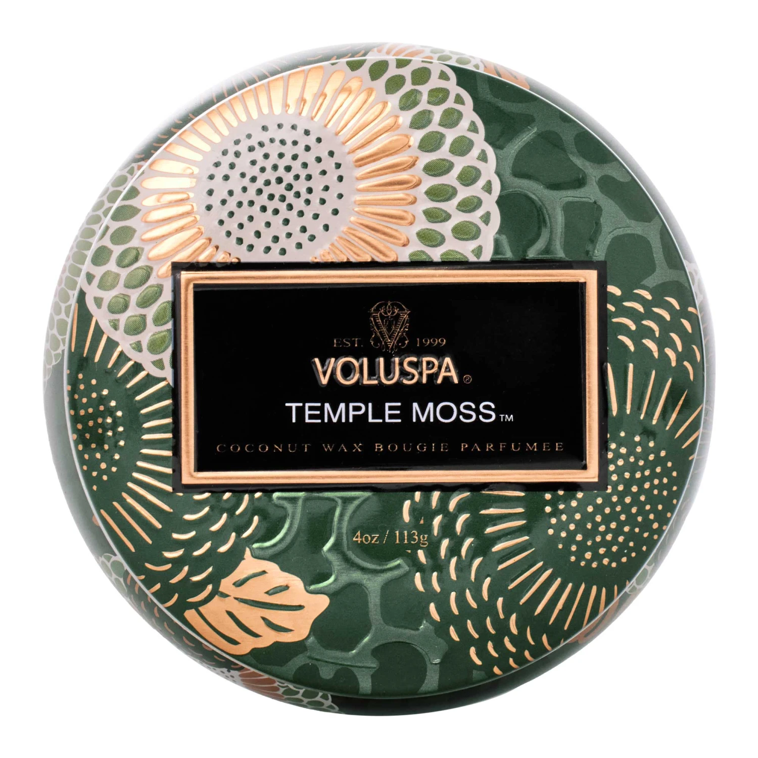 Voluspa Temple Moss - Mini Tin Candle 5 Voluspa Temple Moss - Mini Tin Candle - Image 5