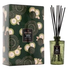 Voluspa Temple Moss - Luxe Reed Diffuser 9 Voluspa Temple Moss - Luxe Reed Diffuser -Voluspa Sales Store F23 PR 74235 002