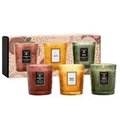 Voluspa Fragrant Foliage - 3 Demi Candle Gift Set