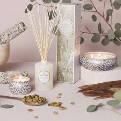 Voluspa Eucalyptus & White Sage - Mini Tin Candle 7 Voluspa Eucalyptus & White Sage - Mini Tin Candle -Voluspa Sales Store FA21 ING 8117 8157 8127 Web 25b606af 7bea 47a1 99f2 1142a0881626